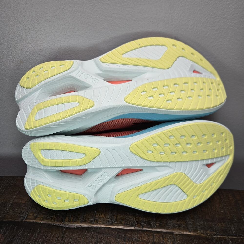 NEW Hoka One One Mach X 2 Mens Size 13D Running Shoe 1155119 GFRT Red Blue White - Picture 9 of 12